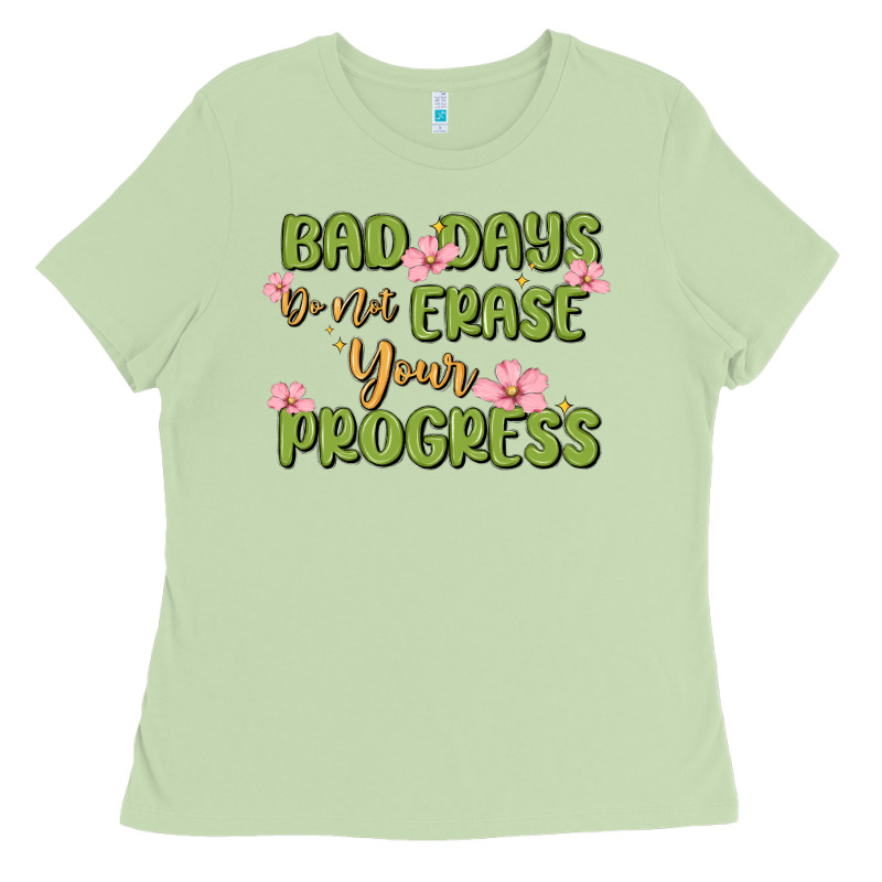Mental Health Uplifting Quote Ladies Tee by MaliasSmallBusiness | Teevron