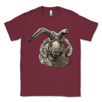 Burgundy navajo churro sheep head Classic Tee - LillyAllenDesigns
