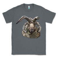 Charcoal Heather navajo churro sheep head Classic Tee - LillyAllenDesigns
