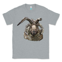Heather Grey navajo churro sheep head Classic Tee - LillyAllenDesigns