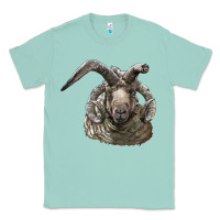 Seafoam navajo churro sheep head Classic Tee - LillyAllenDesigns