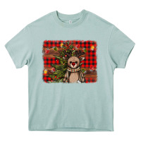 Arona reindeer trees background Heavy Core Tee - AdoDesignShop