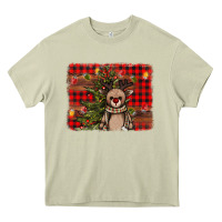 Mossy reindeer trees background Heavy Core Tee - AdoDesignShop