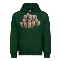 Foreset Green brown flowered cactus Urban Hoodie - LillyAllenDesigns