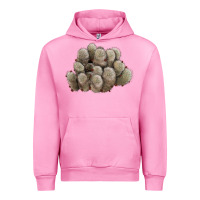 Fuchsia Pink brown flowered cactus Urban Hoodie - LillyAllenDesigns