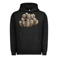 Pigment Black brown flowered cactus Urban Hoodie - LillyAllenDesigns