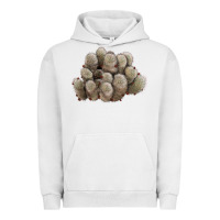 Pigment Lunar Rock brown flowered cactus Urban Hoodie - LillyAllenDesigns