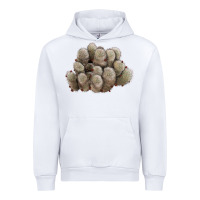 White brown flowered cactus Urban Hoodie - LillyAllenDesigns