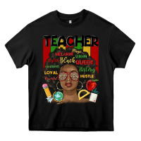 Black black woman teacher Heavy Core Tee - MaliasSmallBusiness