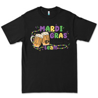 Black mardi gras drinking team Premium Tee - MaliasSmallBusiness