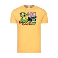 Vintage Mustard 100 days chancing my students crow Vintage Tee - SublimationCraftShop