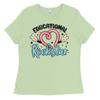 Matcha educational rockstar Ladies Tee - MaliasSmallBusiness