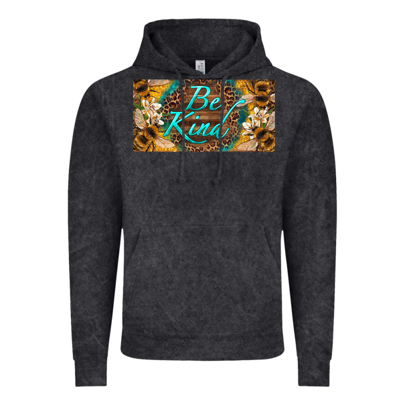 Be Kind Bees License Plate Vintage Hoodie by Artiststas | Teevron