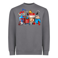 Lacrosse Coffee Cups Heavyweight Sweatshirt | Teevron