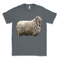 Charcoal Heather lincoln sheep Classic Tee - LillyAllenDesigns