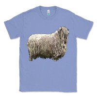 Colony Blue lincoln sheep Classic Tee - LillyAllenDesigns
