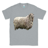 Heather Grey lincoln sheep Classic Tee - LillyAllenDesigns
