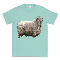 Seafoam lincoln sheep Classic Tee - LillyAllenDesigns