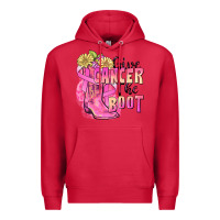 Cardinal give cancer the boot Premium Hoodie - FaDigitalArtStudio
