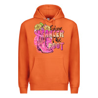 Carrot give cancer the boot Premium Hoodie - FaDigitalArtStudio