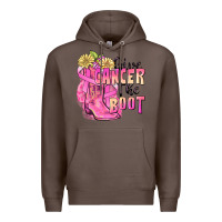 Coffee give cancer the boot Premium Hoodie - FaDigitalArtStudio