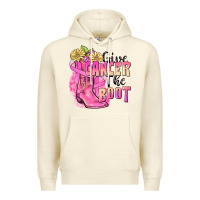 Sandshell give cancer the boot Premium Hoodie - FaDigitalArtStudio