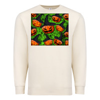 Sandshell halloween pumpkin mouse pad Premium Sweatshirt - BundleAndBundleShop