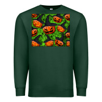 Sports Green halloween pumpkin mouse pad Premium Sweatshirt - BundleAndBundleShop
