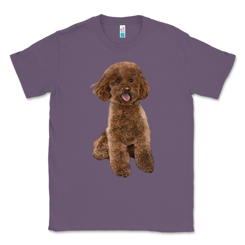 Poodles Dog Lllustrations Classic Tee by LillyAllenDesigns | Teevron