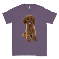 Lavender Poodles Dog lllustrations Classic Tee - LillyAllenDesigns