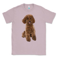 Lilac Poodles Dog lllustrations Classic Tee - LillyAllenDesigns