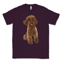 Plum Poodles Dog lllustrations Classic Tee - LillyAllenDesigns