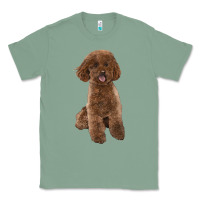 Sage Poodles Dog lllustrations Classic Tee - LillyAllenDesigns