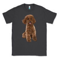 Smoke Poodles Dog lllustrations Classic Tee - LillyAllenDesigns