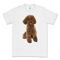 White Poodles Dog lllustrations Classic Tee - LillyAllenDesigns