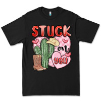Black stuck on you Premium Tee - MaliasSmallBusiness