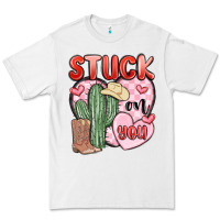 White stuck on you Premium Tee - MaliasSmallBusiness