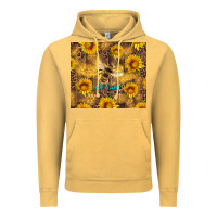 Vintage Mustard be kind bee and sunflowers Vintage Hoodie - Artiststas