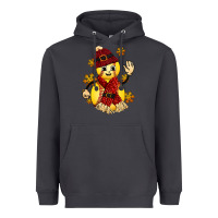 Smoke Softball Christmas With Hat And Glove Heavyweight Hoodie - FaDigitalArtStudio