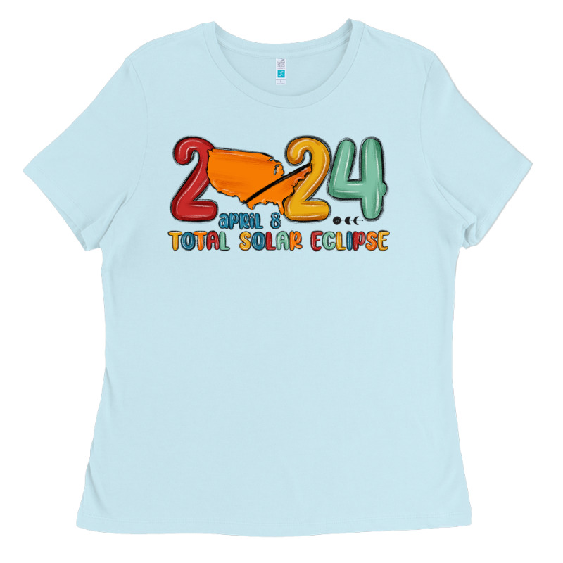 Total Solar Eclipse Ladies Tee by MaliasSmallBusiness | Teevron