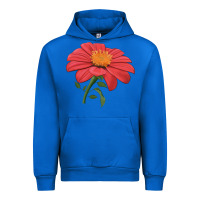 Cobalt del sol sunflower Urban Hoodie - LillyAllenDesigns
