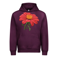 Mauve Wine del sol sunflower Urban Hoodie - LillyAllenDesigns