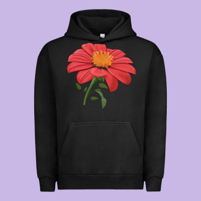 Del Sol Sunflower Urban Hoodie Designed By Lillyallendesigns