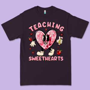 Teaching Sweethearts Premium Tee Designed By Maliassmallbusiness