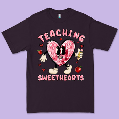 Teaching Sweethearts Premium Tee Designed By Maliassmallbusiness