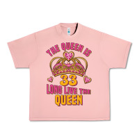 Salmon the queen is 33 long live the queen Urban Heavy Tee - Jasminsmagicworld
