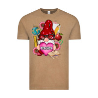 Vintage Coffee valentines day teacher gnome Vintage Tee - RanaPortraitStore