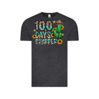 Vintage Black 100 days sharfer Vintage Tee - SublimationCraftShop