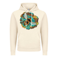Vintage Artic leopard honeycomb with bee Vintage Hoodie - Artiststas