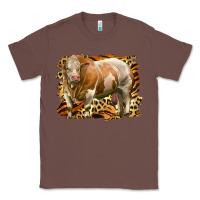 Chestnut western simmental bull Classic Tee - LillyAllenDesigns